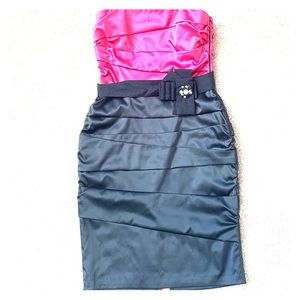 WHBM Strapless Cocktail Dress